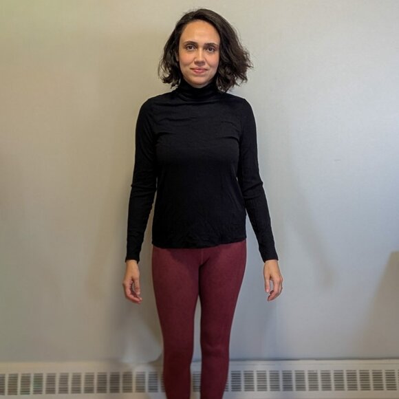 Black Turtleneck Sweater - Picture 2 of 5